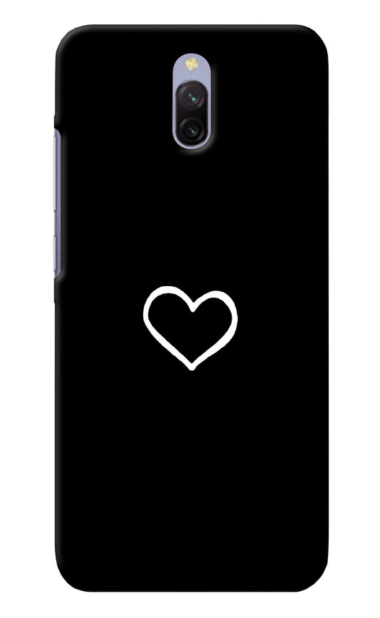 Heart Redmi 8A Dual Back Cover