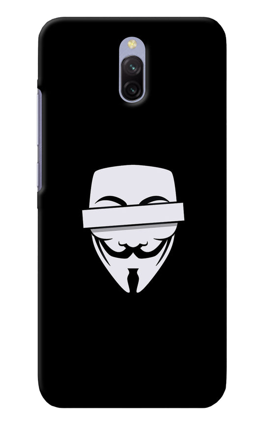 Anonymous Face Redmi 8A Dual Back Cover