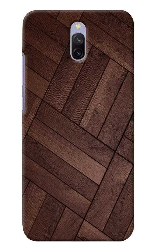 Wooden Texture Design Redmi 8A Dual Back Cover