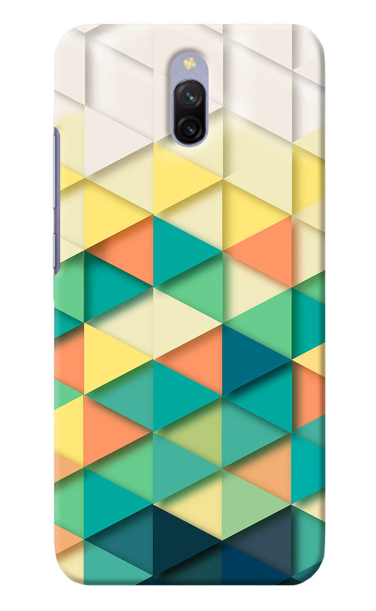 Abstract Redmi 8A Dual Back Cover