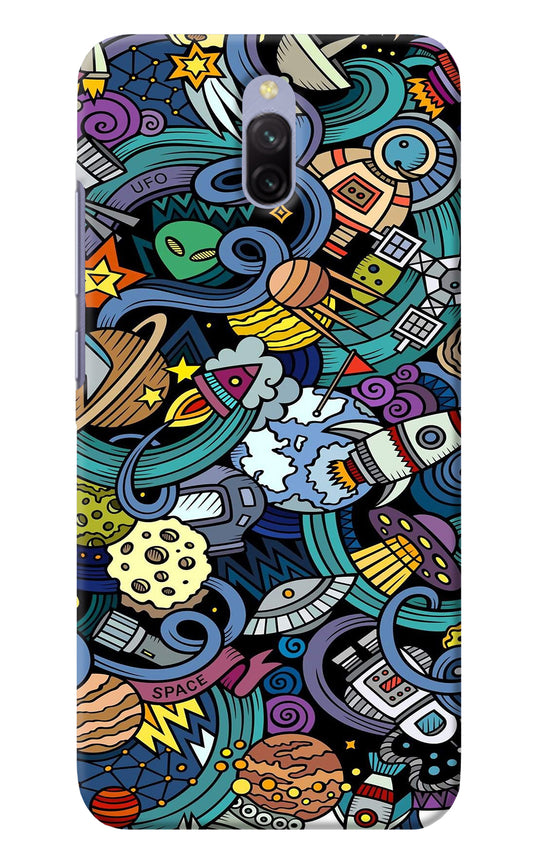Space Abstract Redmi 8A Dual Back Cover
