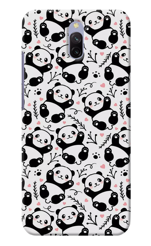 Cute Panda Redmi 8A Dual Back Cover