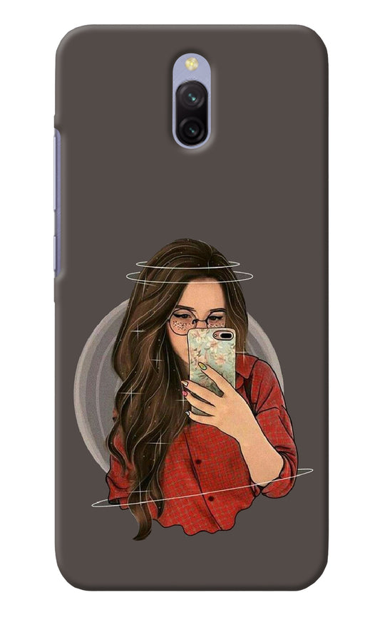 Selfie Queen Redmi 8A Dual Back Cover