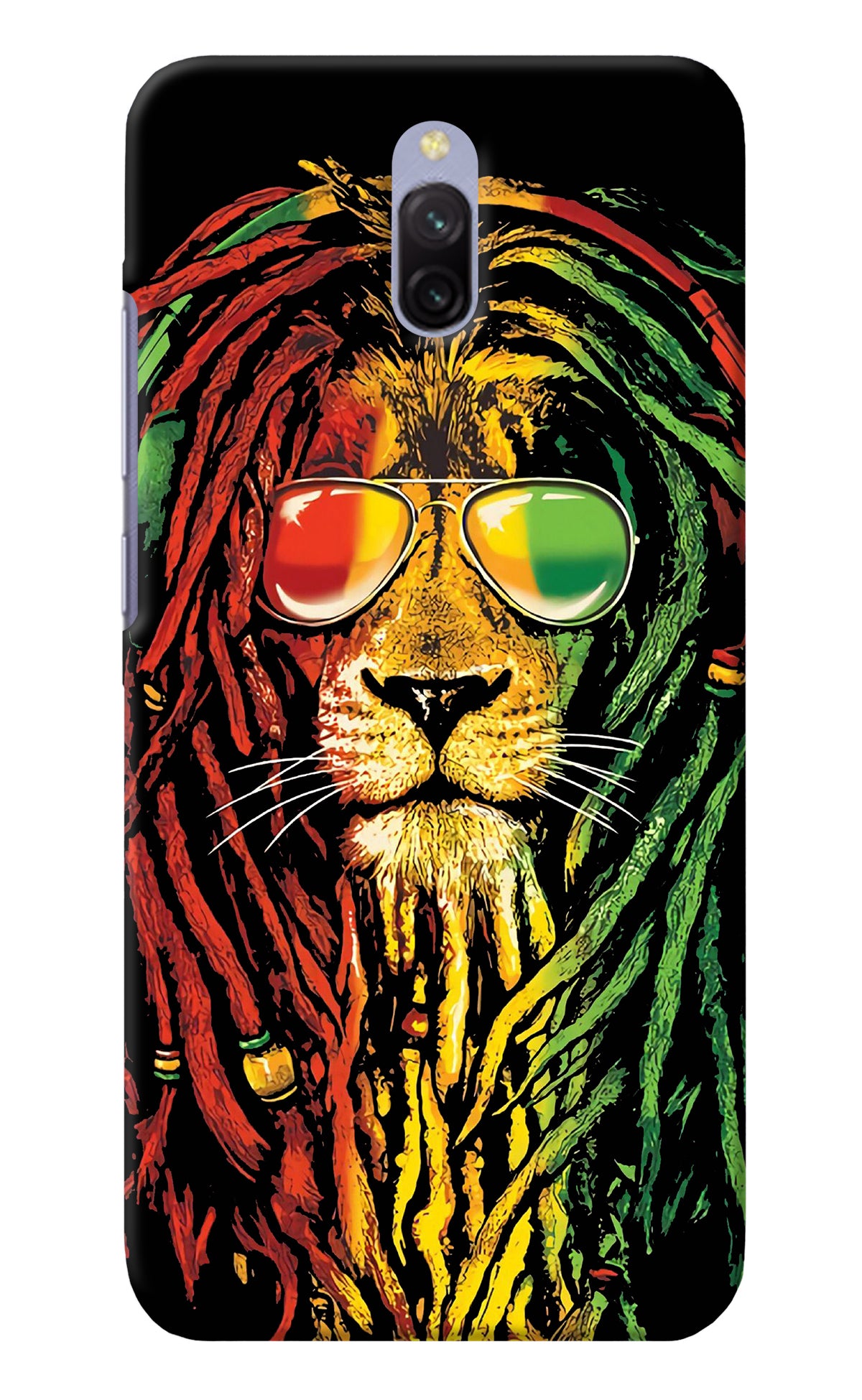 Rasta Lion Redmi 8A Dual Back Cover