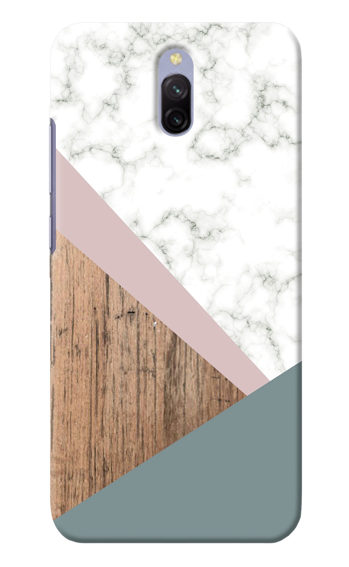 Marble wood Abstract Redmi 8A Dual Back Cover