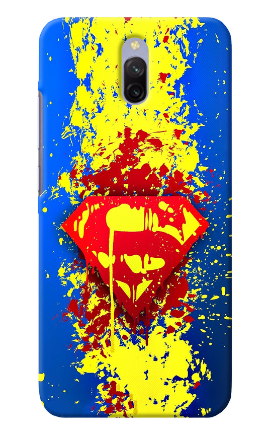 Superman logo Redmi 8A Dual Back Cover