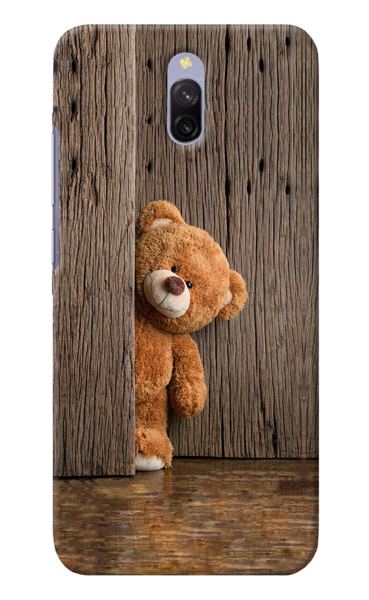 Teddy Wooden Redmi 8A Dual Back Cover