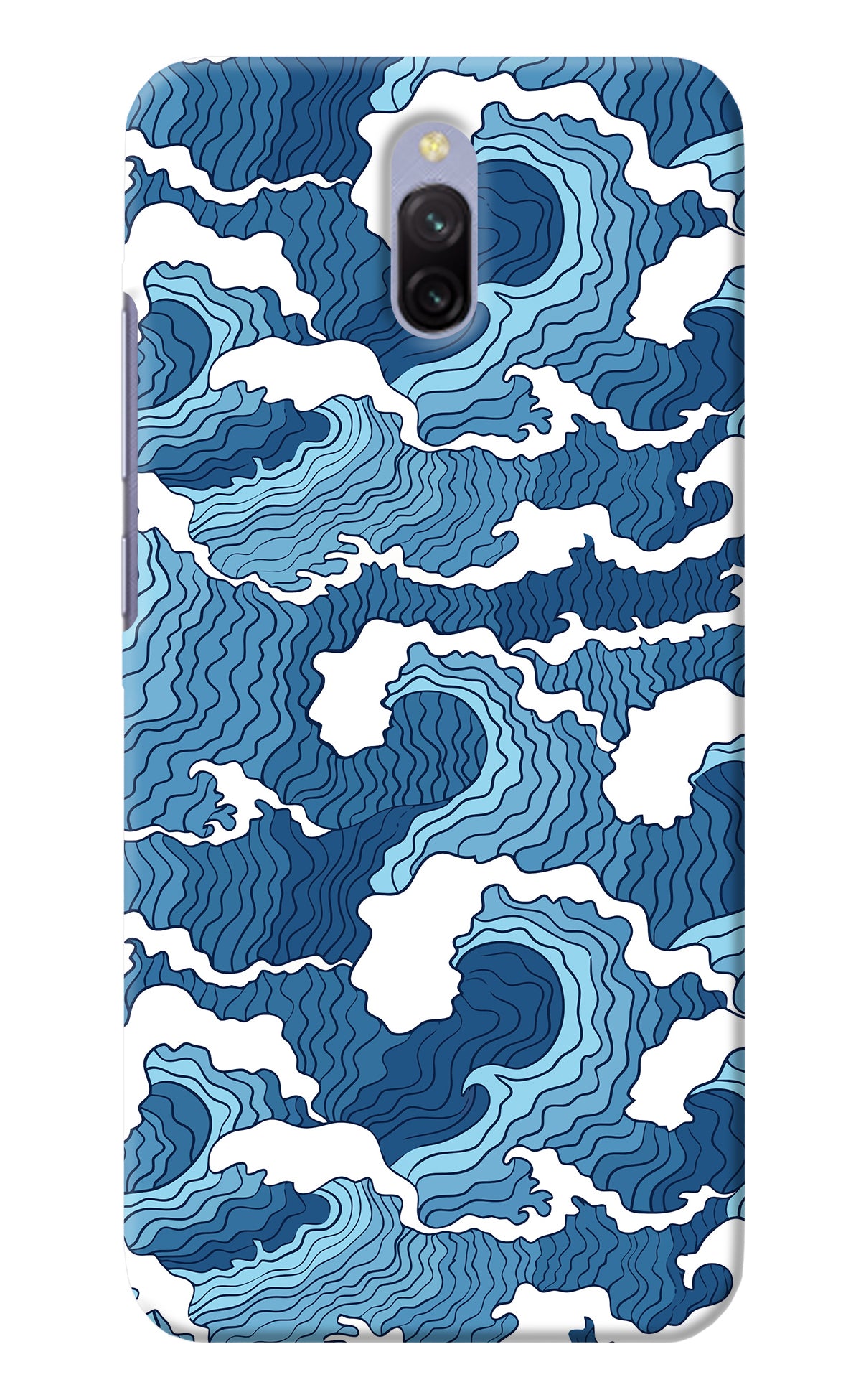 Blue Waves Redmi 8A Dual Back Cover