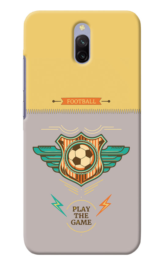 Football Redmi 8A Dual Back Cover