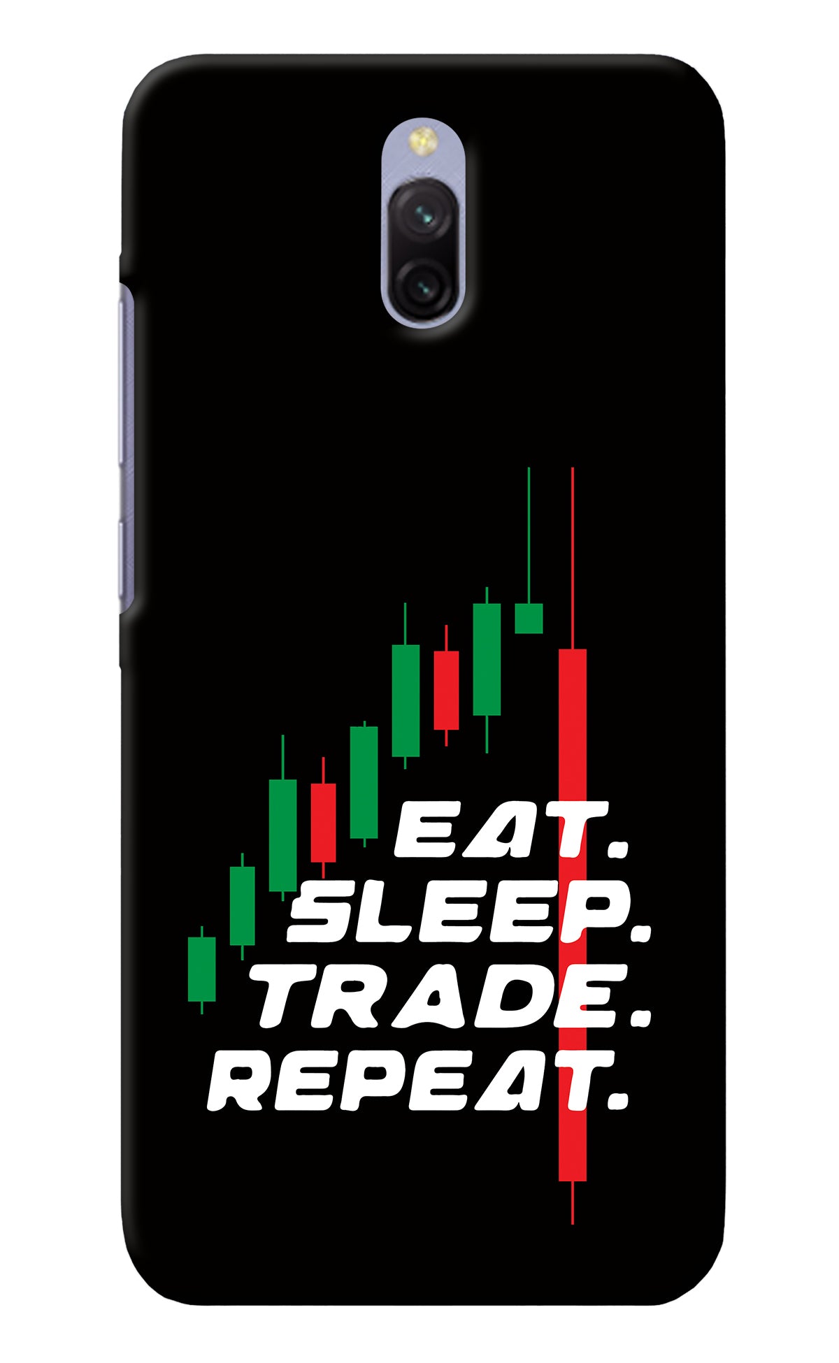 Eat Sleep Trade Repeat Redmi 8A Dual Back Cover