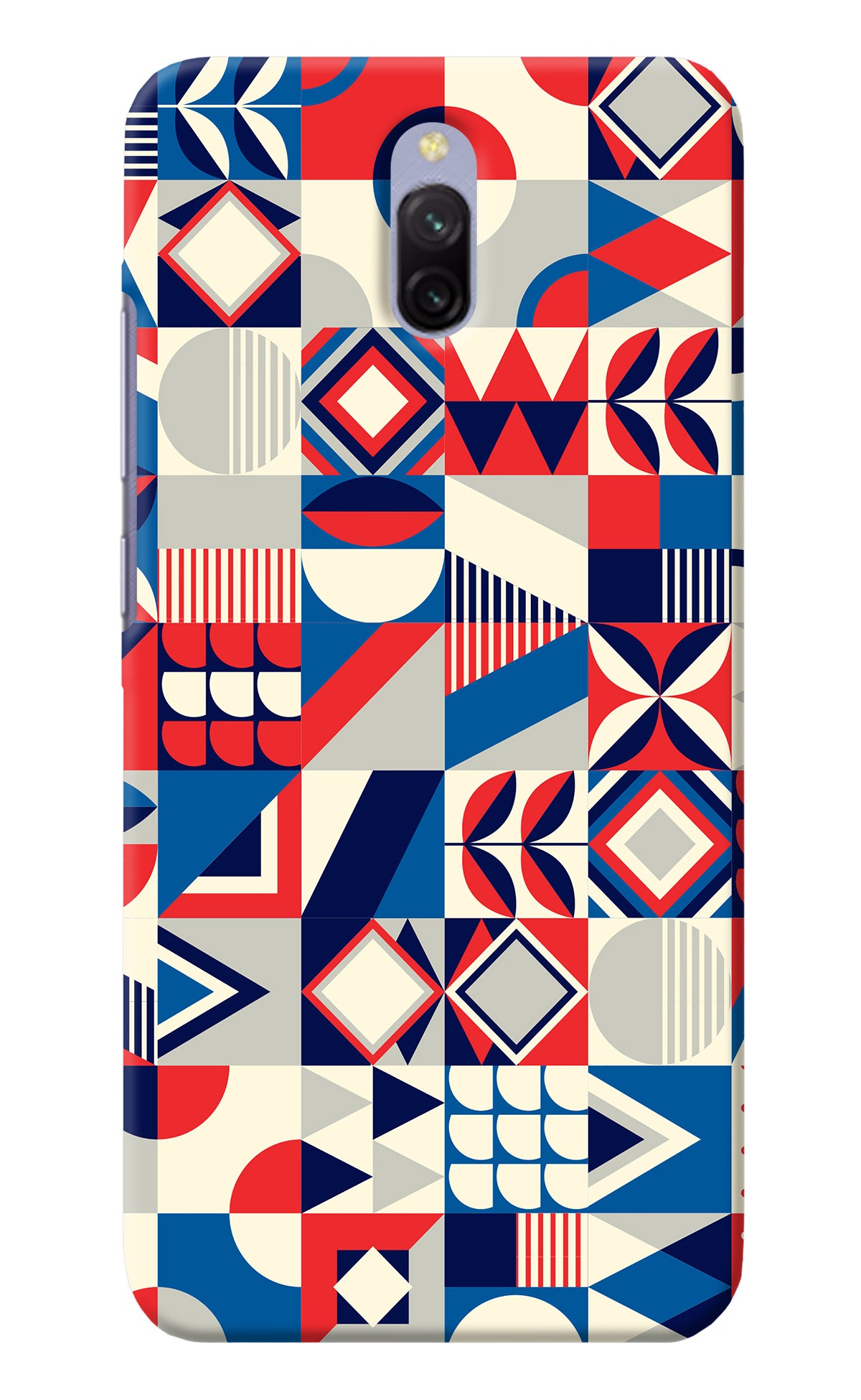 Colorful Pattern Redmi 8A Dual Back Cover