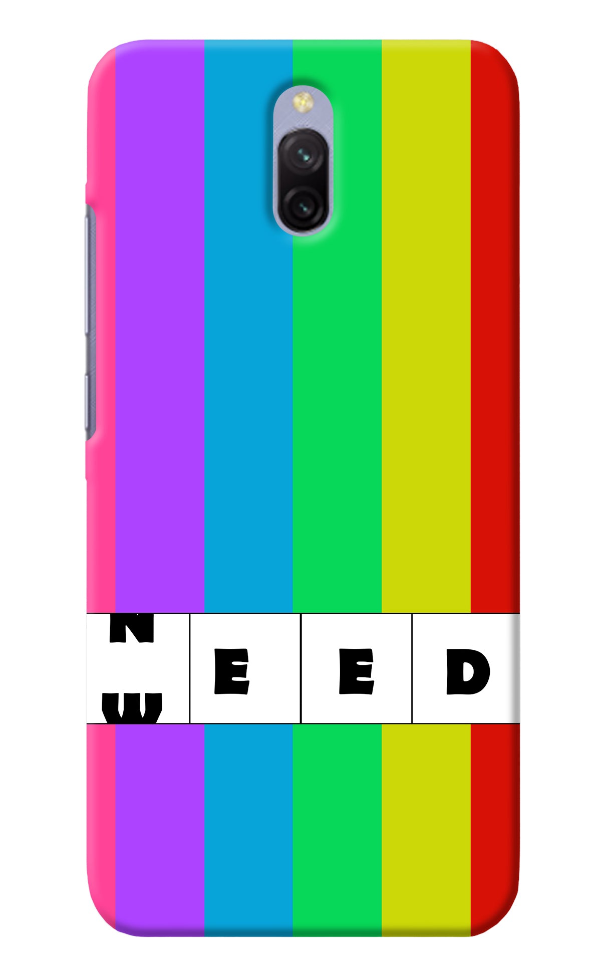 Need Weed Redmi 8A Dual Back Cover