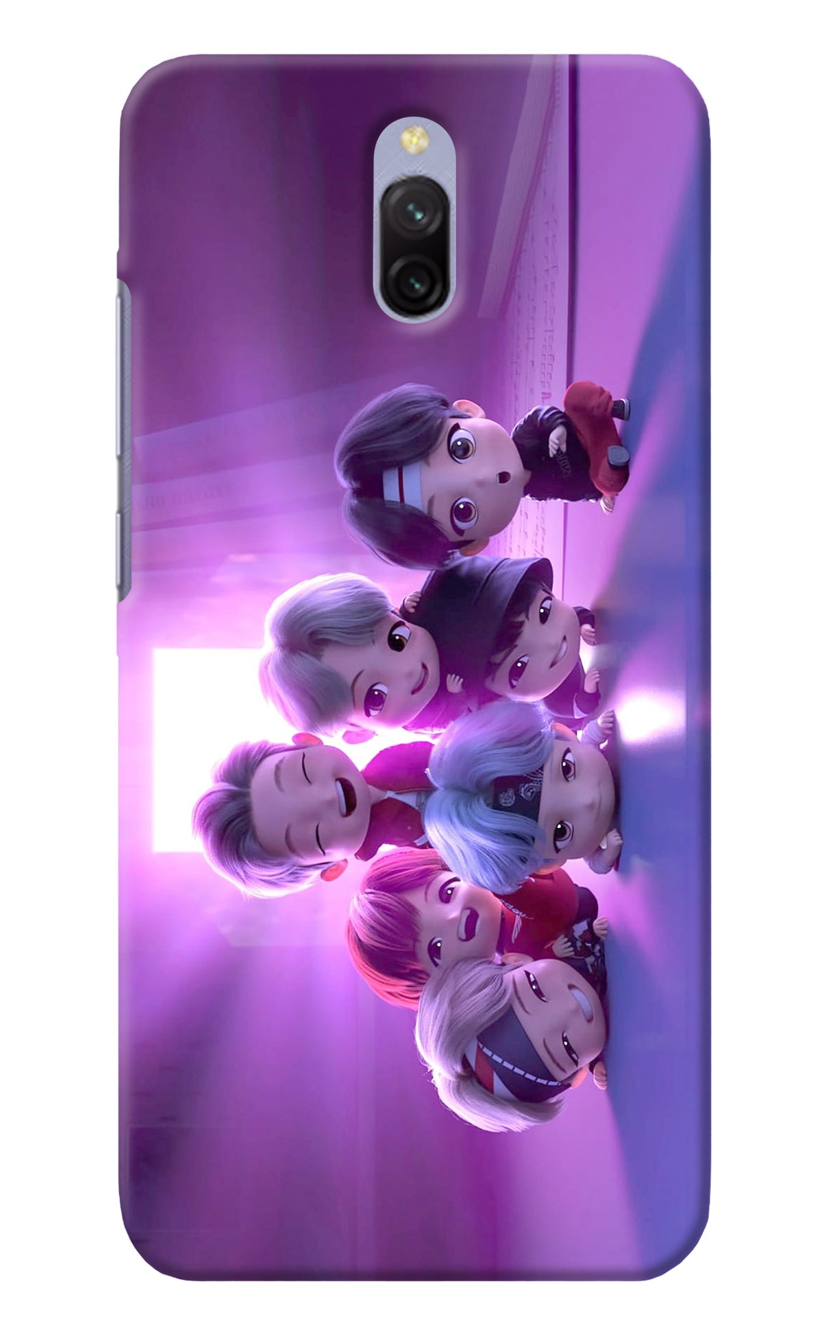 BTS Chibi Redmi 8A Dual Back Cover