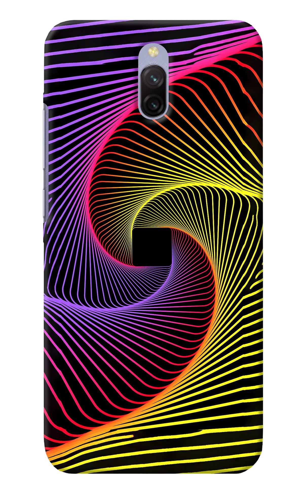 Colorful Strings Redmi 8A Dual Back Cover