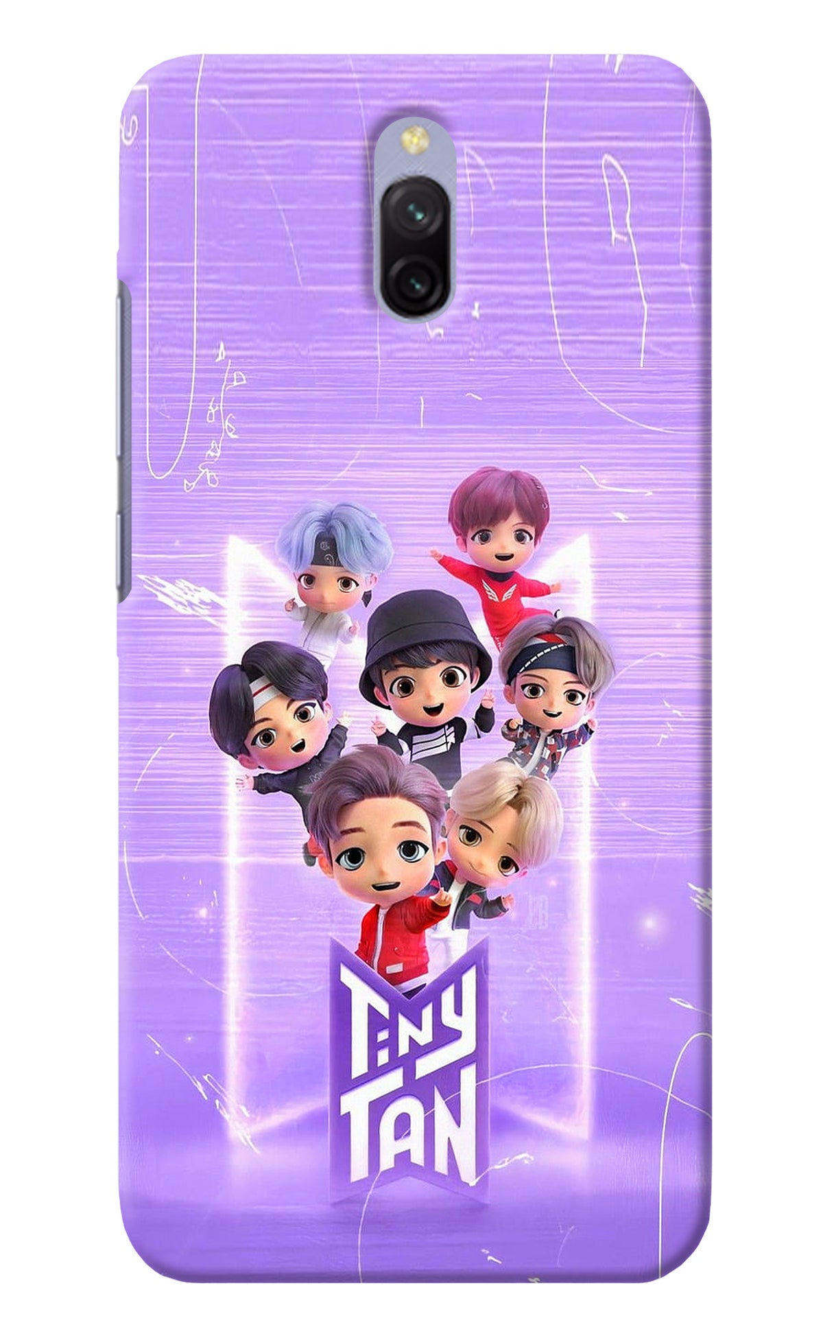 BTS Tiny Tan Redmi 8A Dual Back Cover