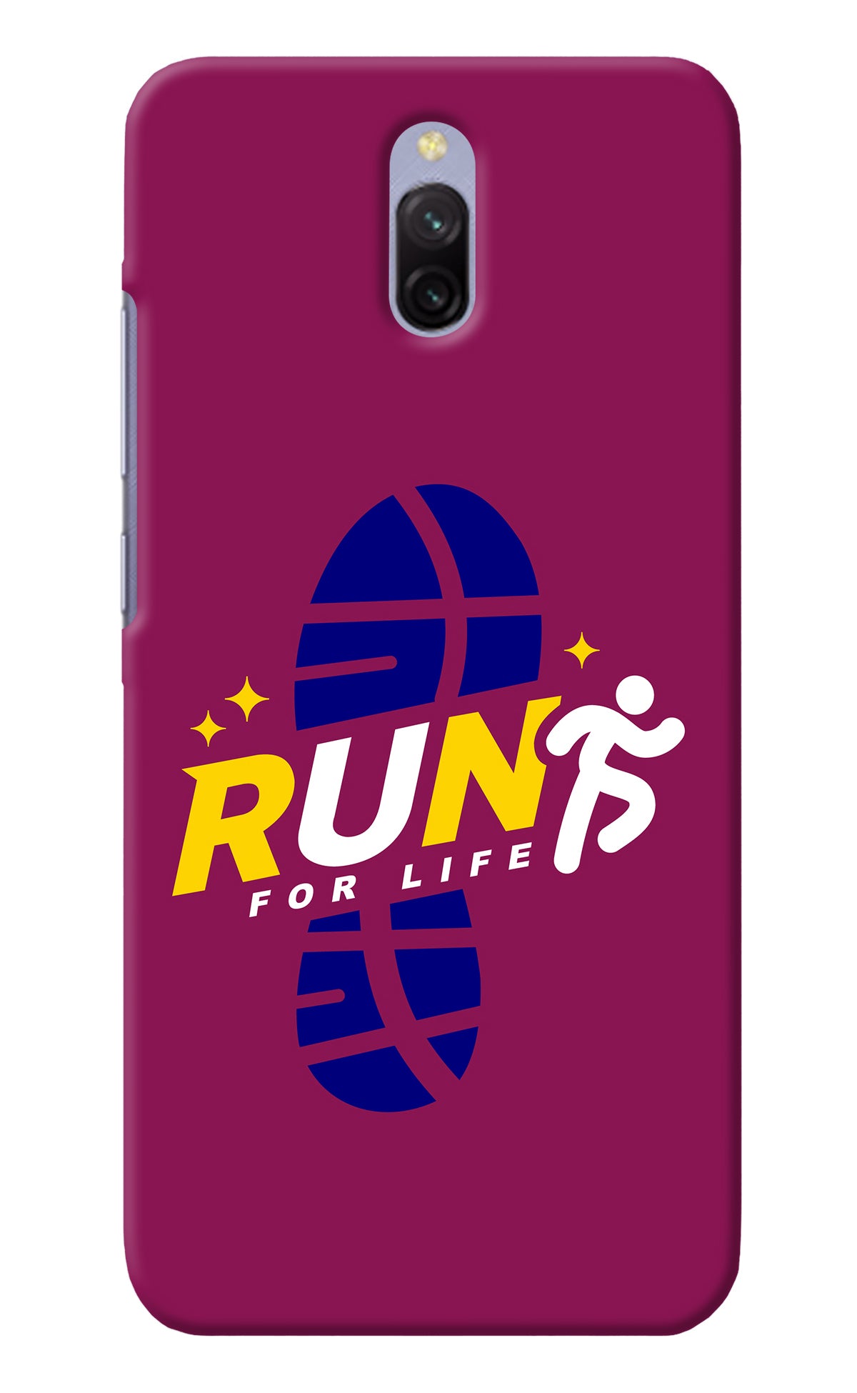 Run for Life Redmi 8A Dual Back Cover