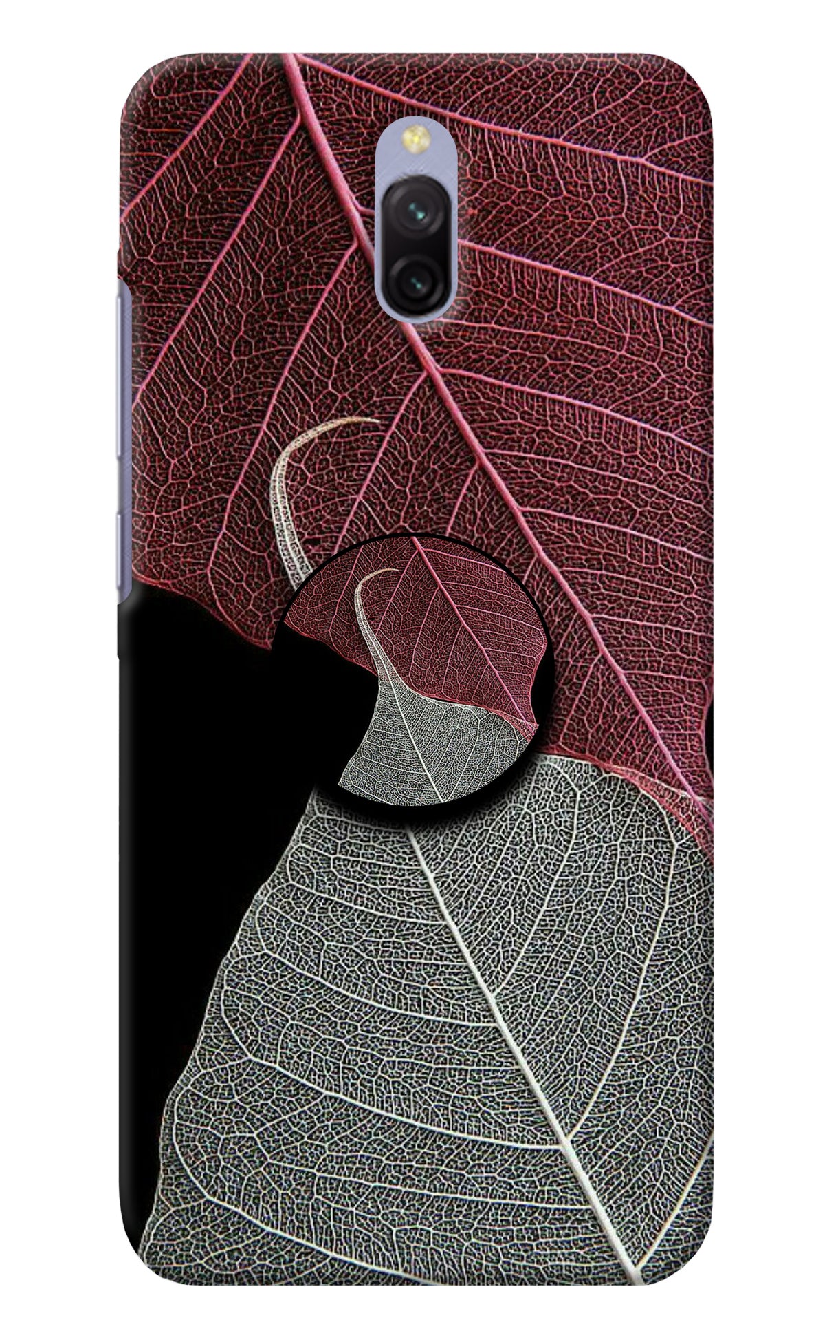 Leaf Pattern Redmi 8A Dual Pop Case