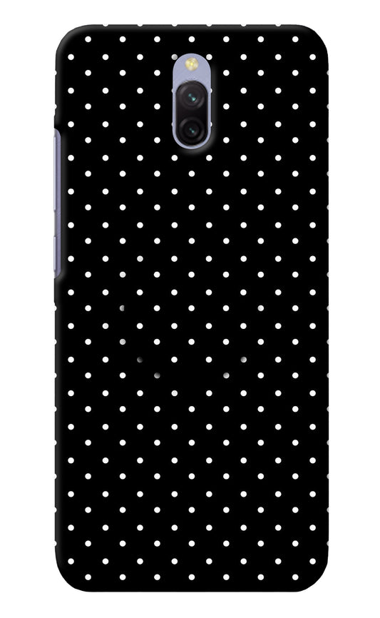 White Dots Redmi 8A Dual Pop Case
