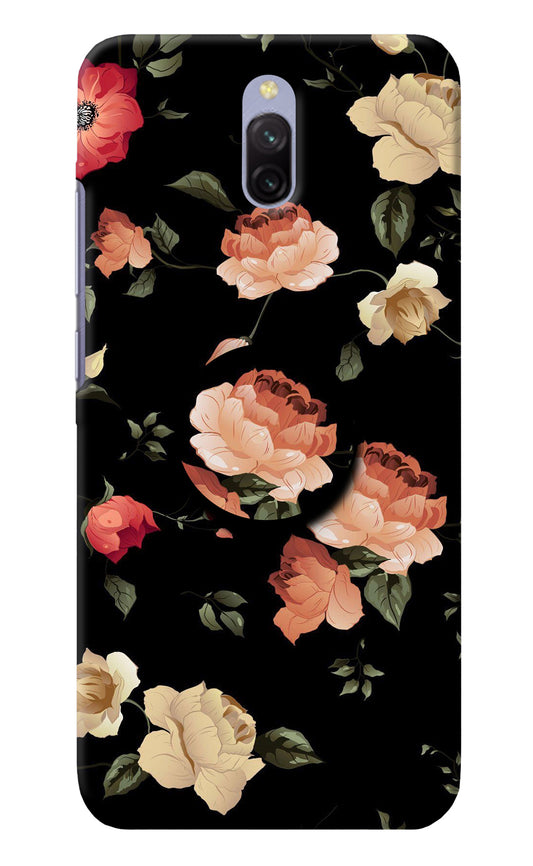 Flowers Redmi 8A Dual Pop Case