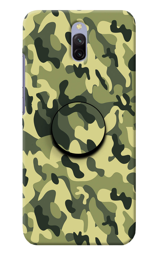 Camouflage Redmi 8A Dual Pop Case