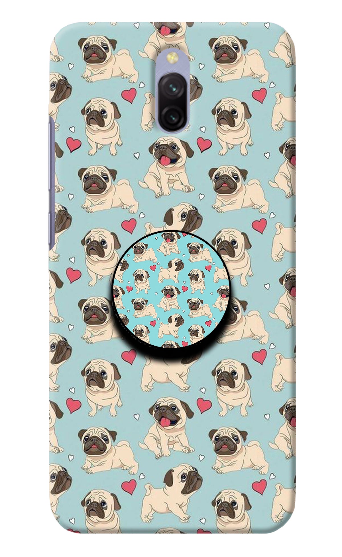 Pug Dog Redmi 8A Dual Pop Case