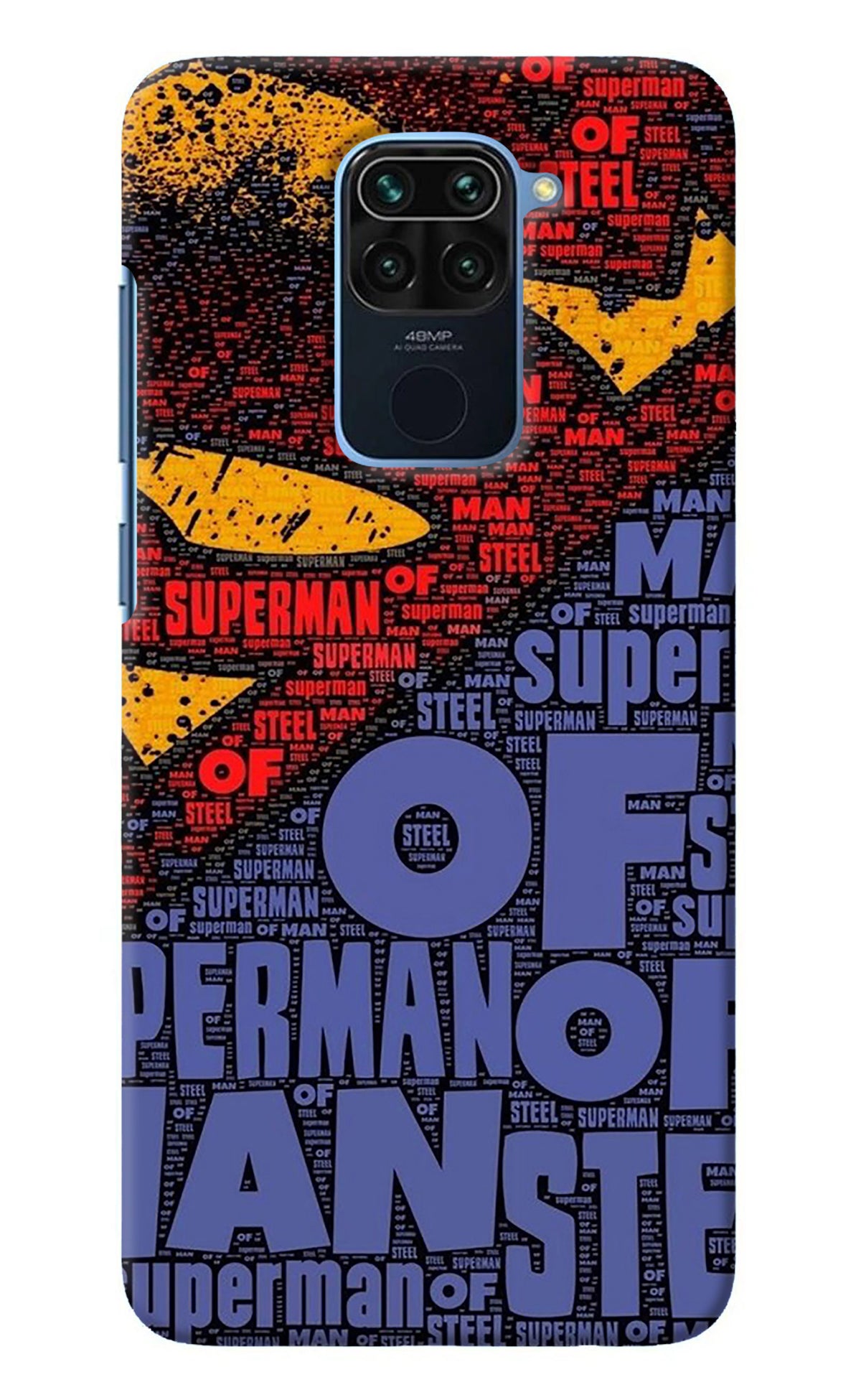 Superman Redmi Note 9 Back Cover