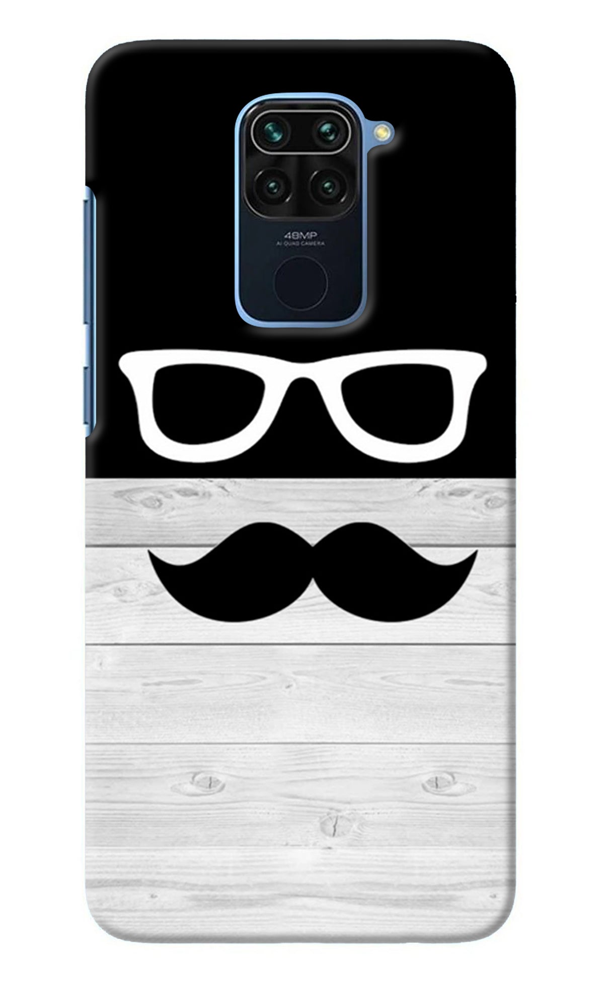 Mustache Redmi Note 9 Back Cover