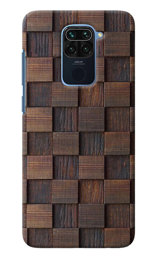 Wooden Cube Design Redmi Note 9 Back Cover