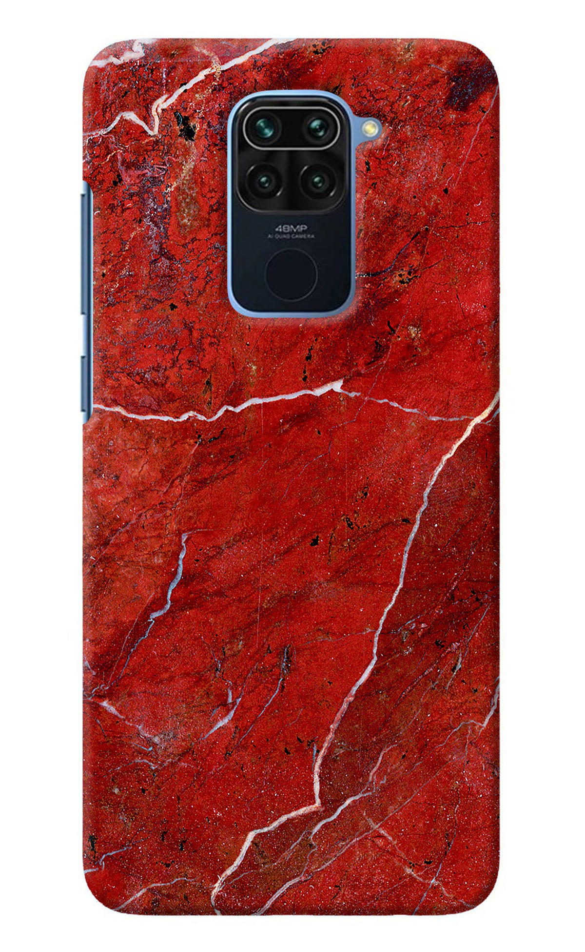 Red Marble Design Redmi Note 9 Back Cover