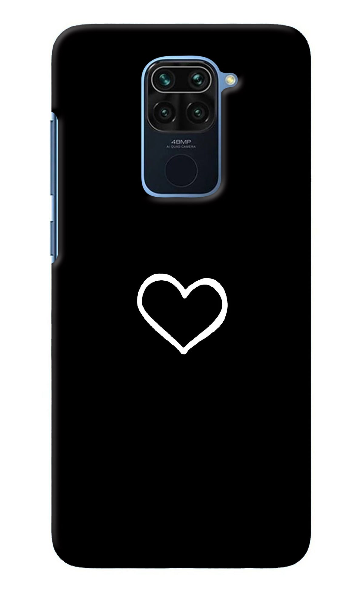 Heart Redmi Note 9 Back Cover