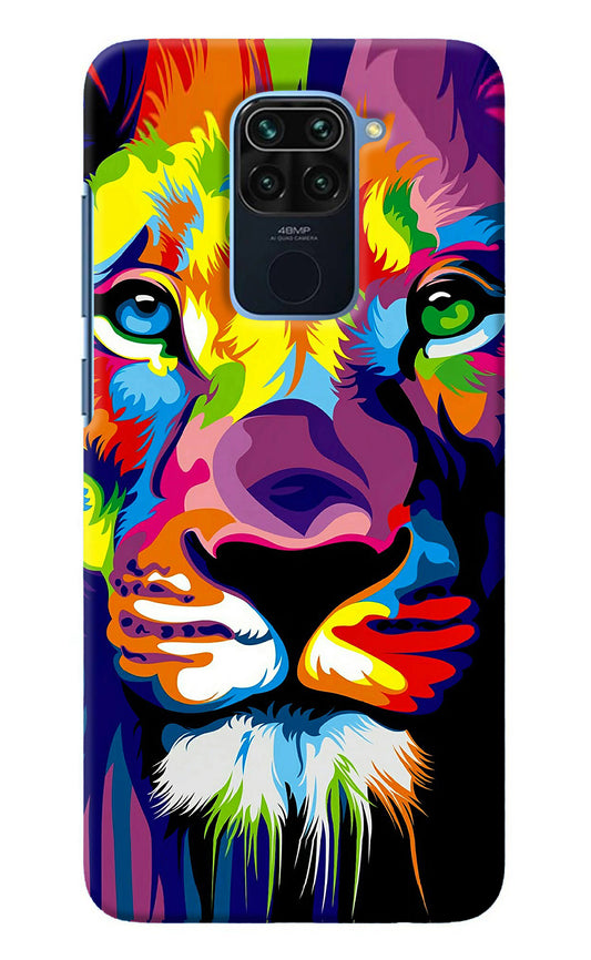 Lion Redmi Note 9 Back Cover