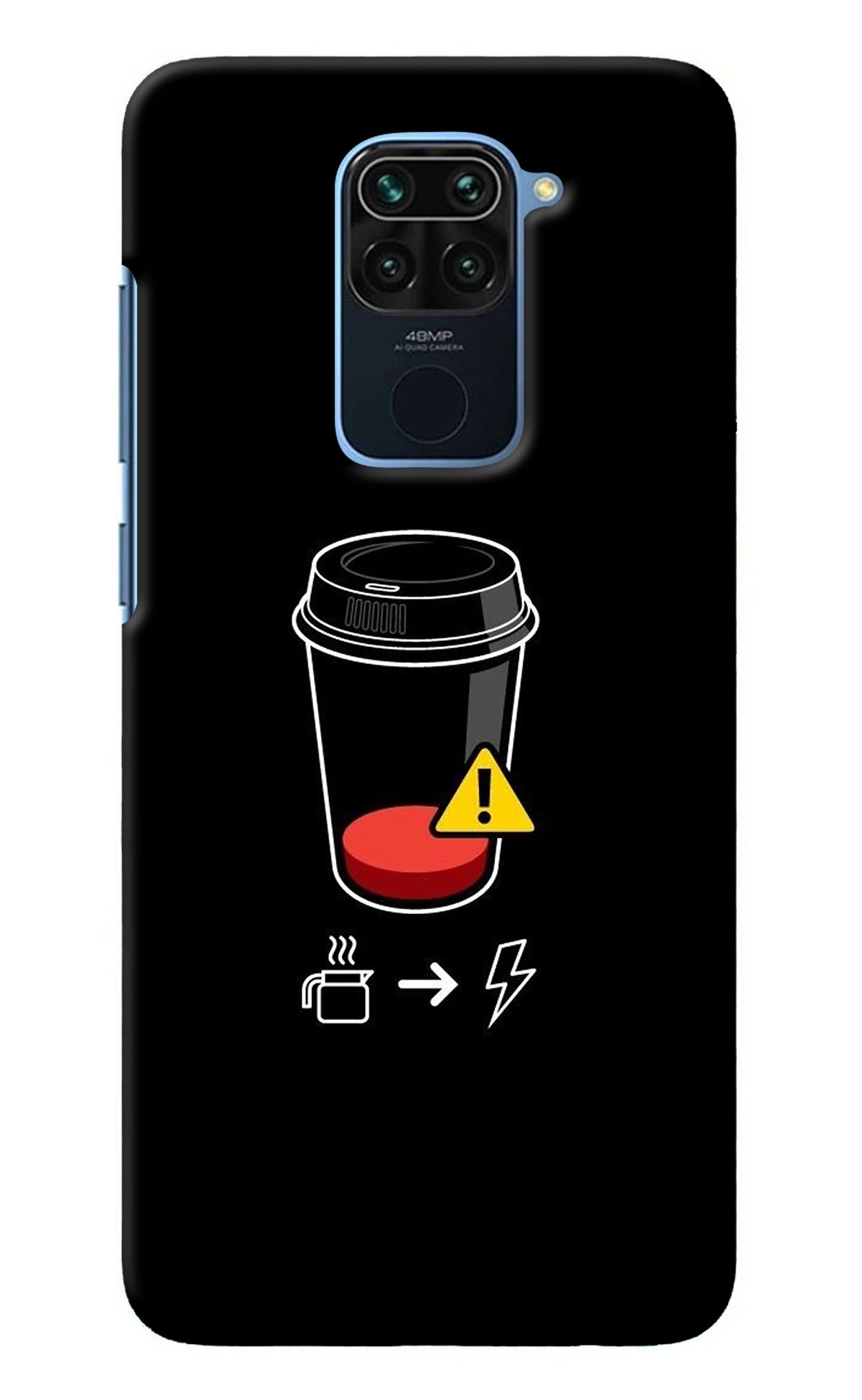 Coffee Redmi Note 9 Back Cover