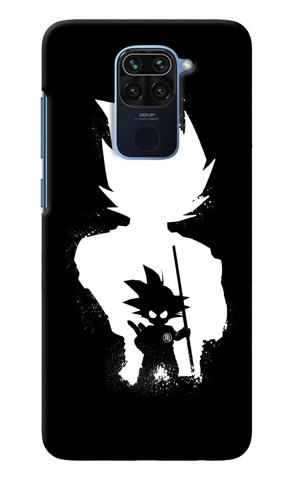 Goku Shadow Redmi Note 9 Back Cover