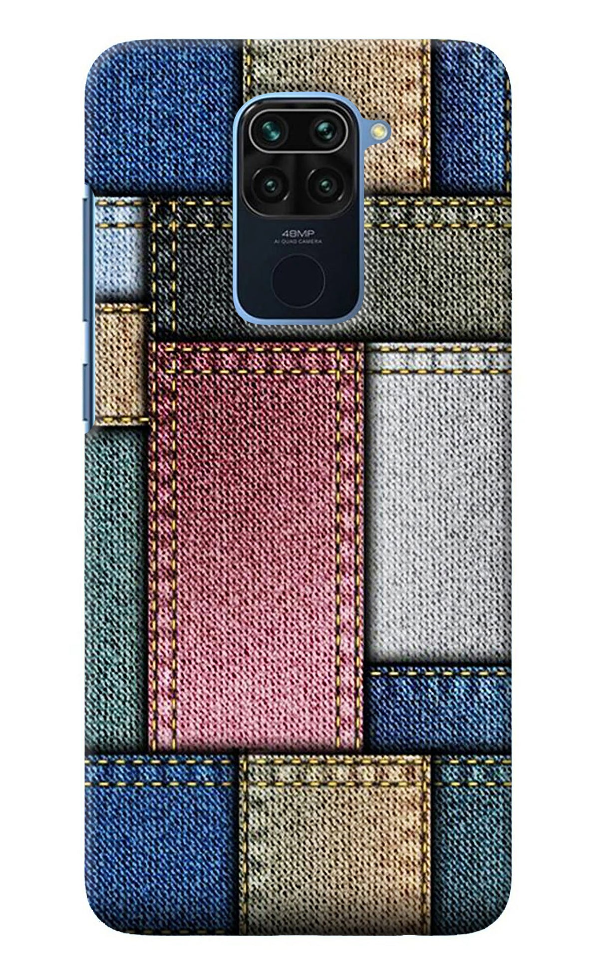 Multicolor Jeans Redmi Note 9 Back Cover