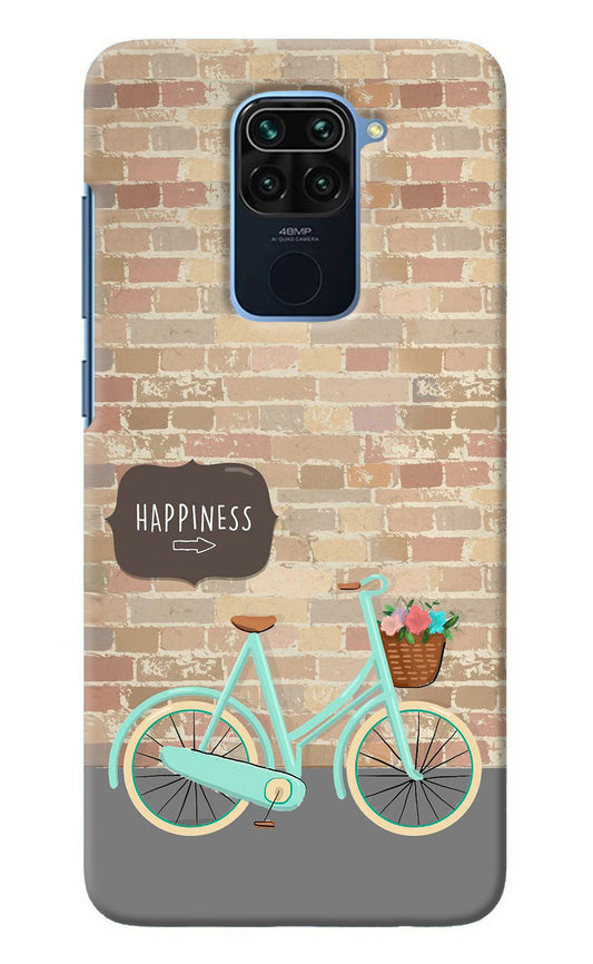 Happiness Artwork Redmi Note 9 Back Cover