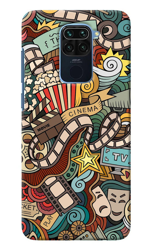 Cinema Abstract Redmi Note 9 Back Cover