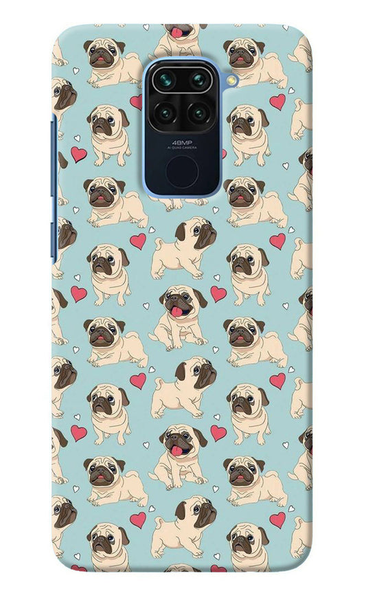 Pug Dog Redmi Note 9 Back Cover