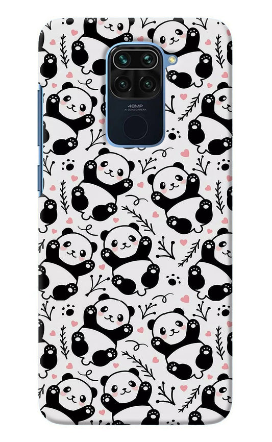 Cute Panda Redmi Note 9 Back Cover