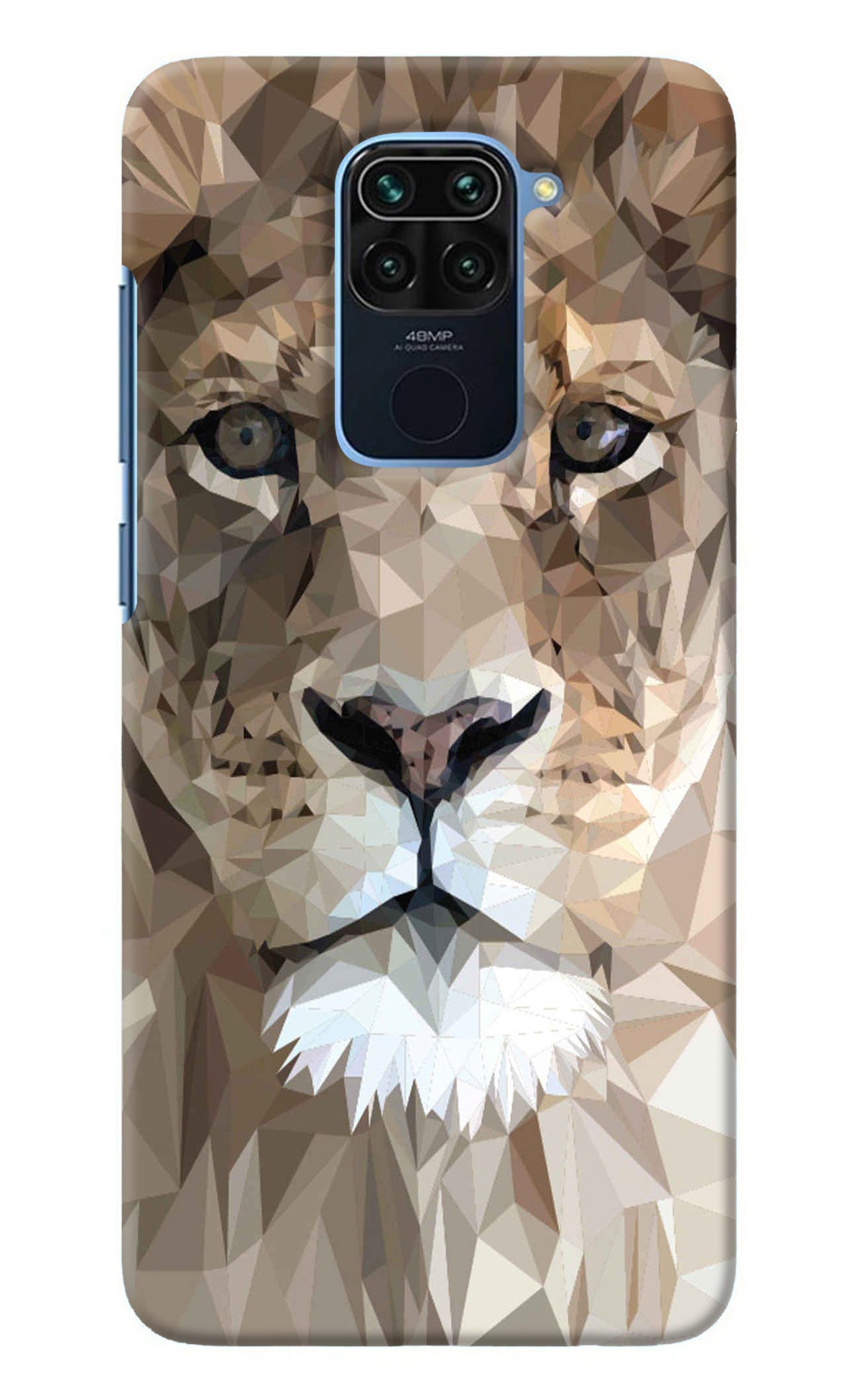 Lion Art Redmi Note 9 Back Cover