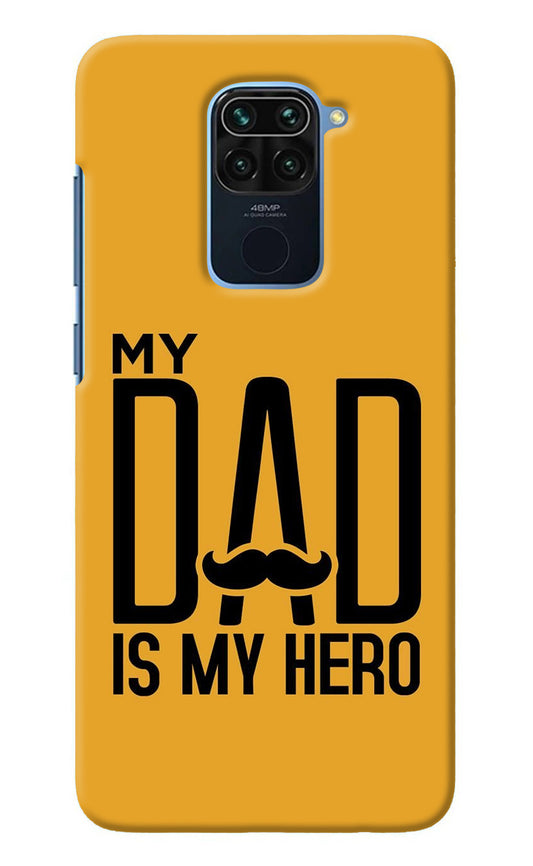 My Dad Is My Hero Redmi Note 9 Back Cover