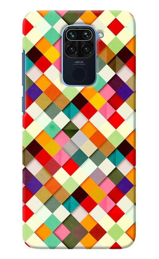 Geometric Abstract Colorful Redmi Note 9 Back Cover