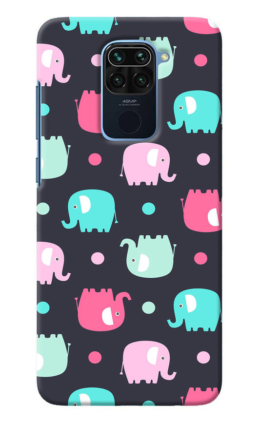 Elephants Redmi Note 9 Back Cover