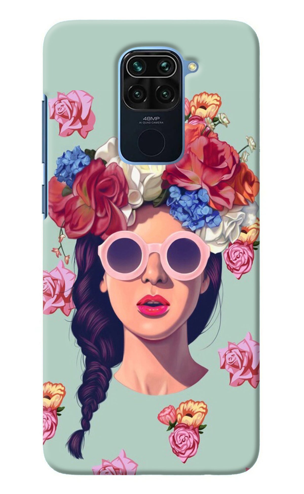 Pretty Girl Redmi Note 9 Back Cover