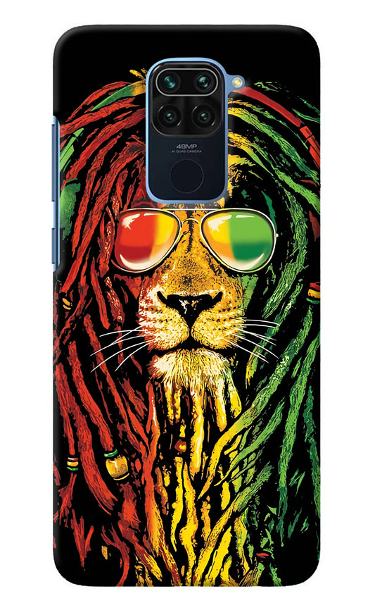 Rasta Lion Redmi Note 9 Back Cover