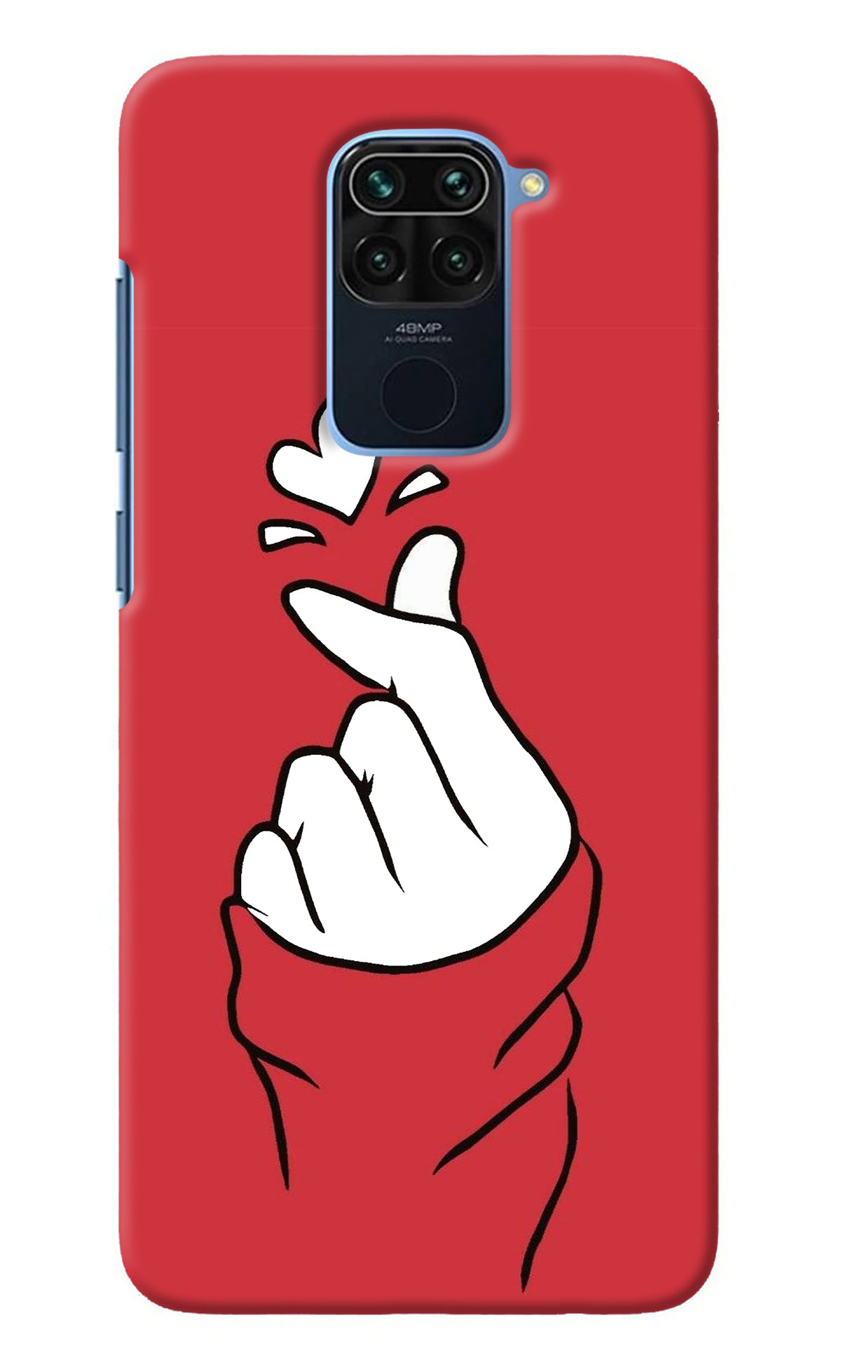 Korean Love Sign Redmi Note 9 Back Cover