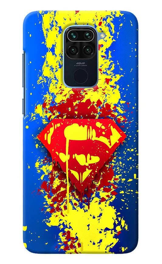 Superman logo Redmi Note 9 Back Cover