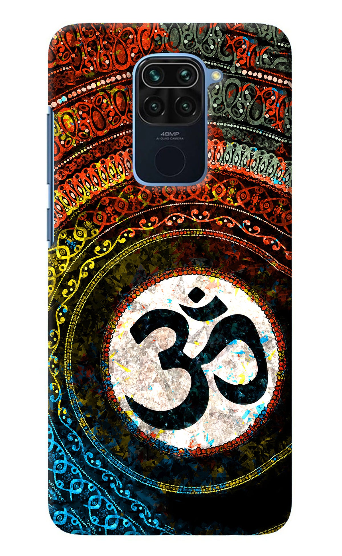 Om Cultural Redmi Note 9 Back Cover