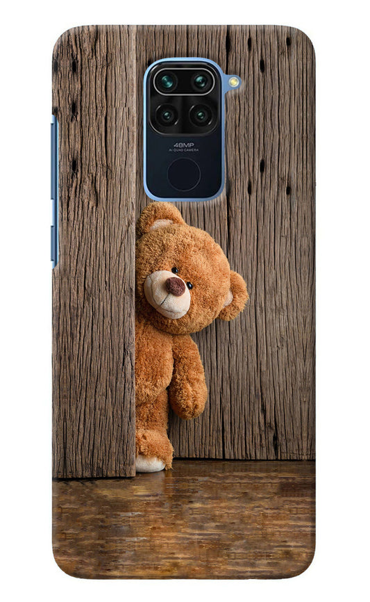 Teddy Wooden Redmi Note 9 Back Cover