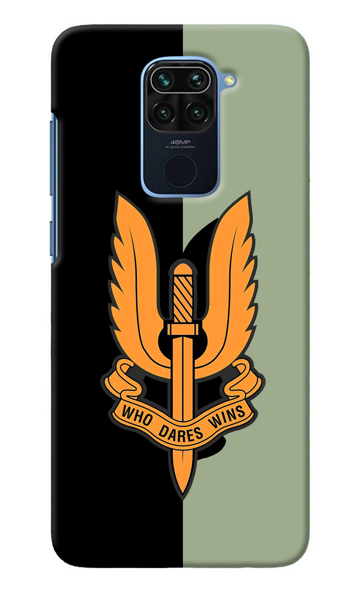 Balidan Logo Redmi Note 9 Back Cover