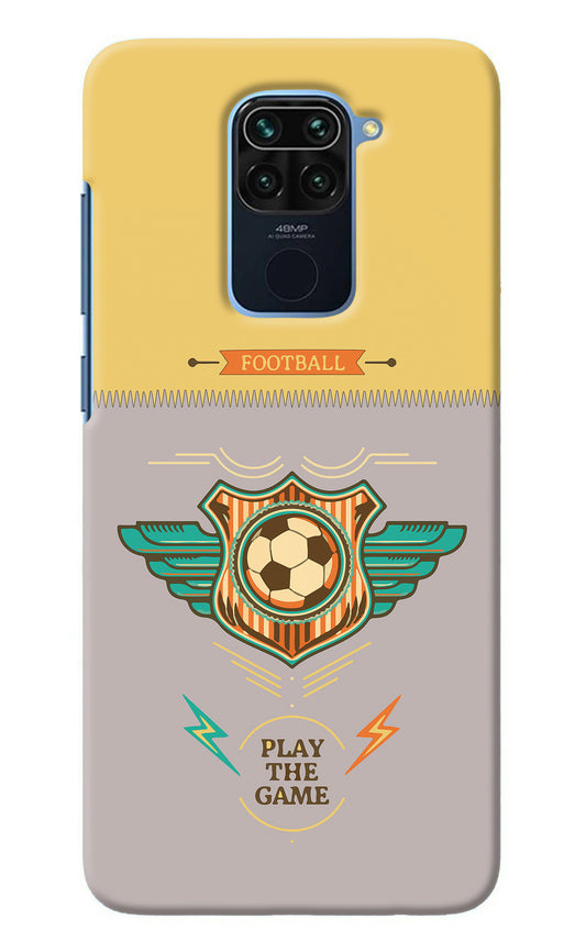Football Redmi Note 9 Back Cover